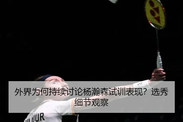 外界为何持续讨论杨瀚森试训表现？选秀细节观察